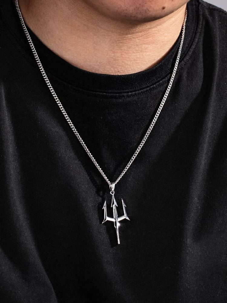 Trident Pendant Necklace