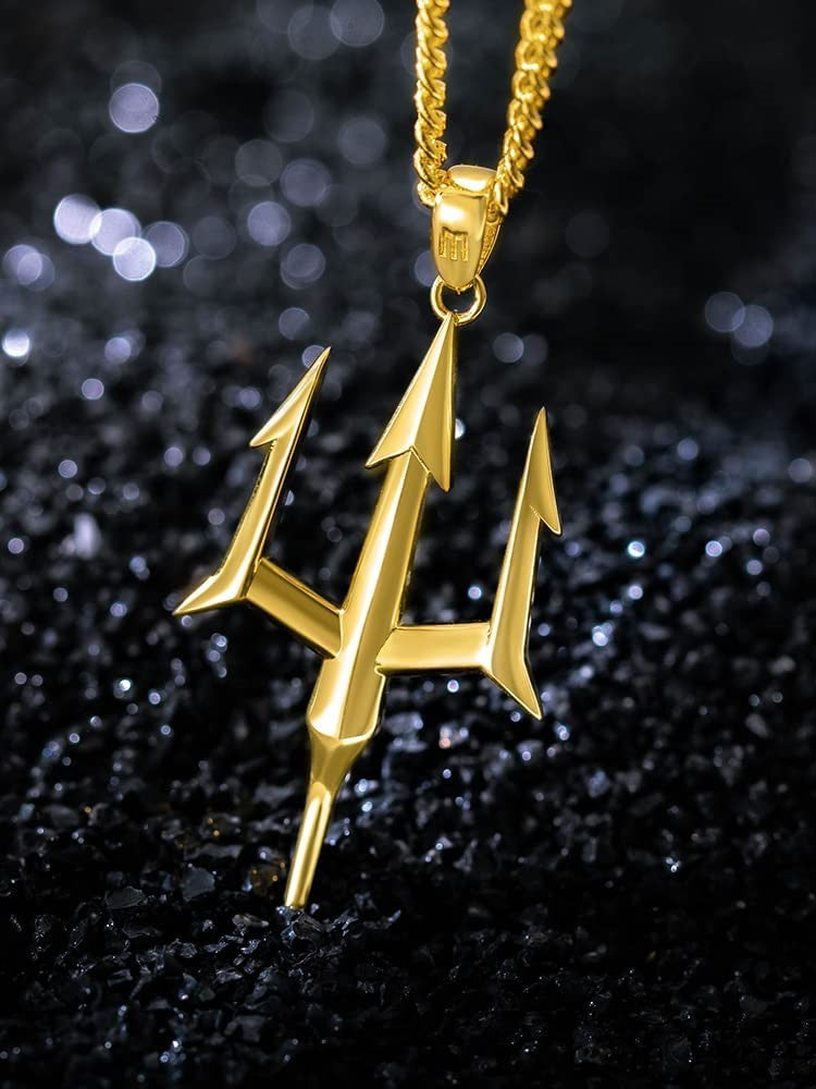 Trident Pendant Necklace