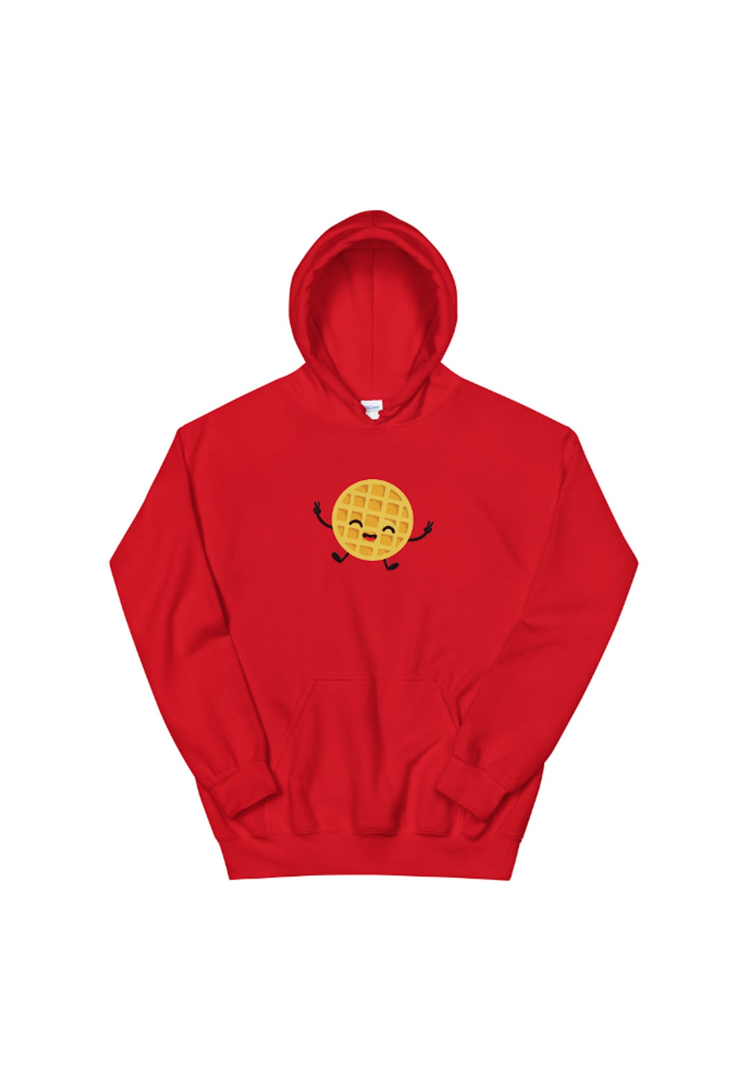 Waffle Nation Hoodie - Red